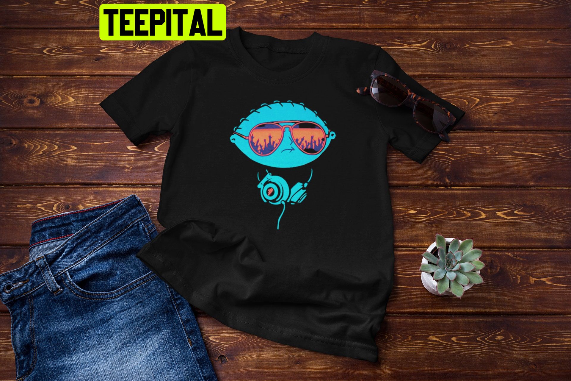 Dj Stewie Family Guy Cartoon Trending Unisex Shirt Dj Stewie Family Guy Cartoon Trending Unisex Shirt