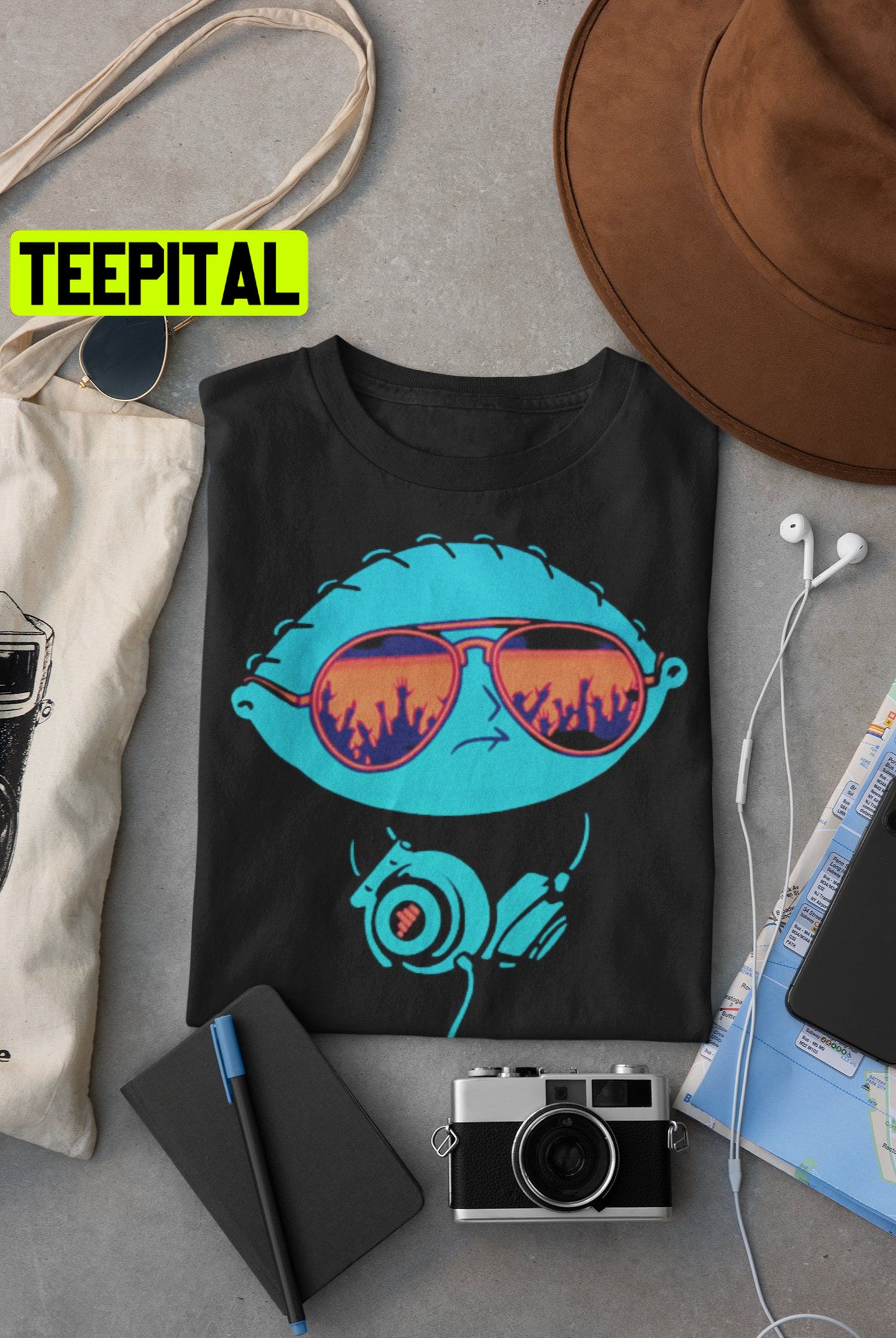 Dj Stewie Family Guy Cartoon Trending Unisex Shirt Dj Stewie Family Guy Cartoon Trending Unisex Shirt