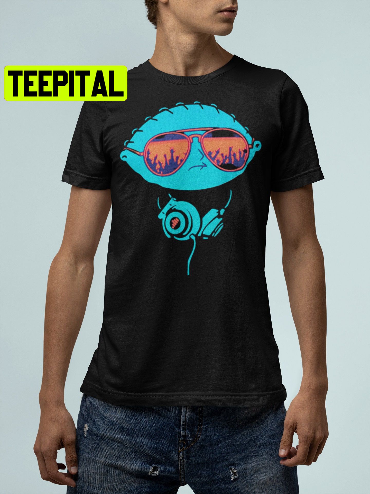 Dj Stewie Family Guy Cartoon Trending Unisex Shirt Dj Stewie Family Guy Cartoon Trending Unisex Shirt