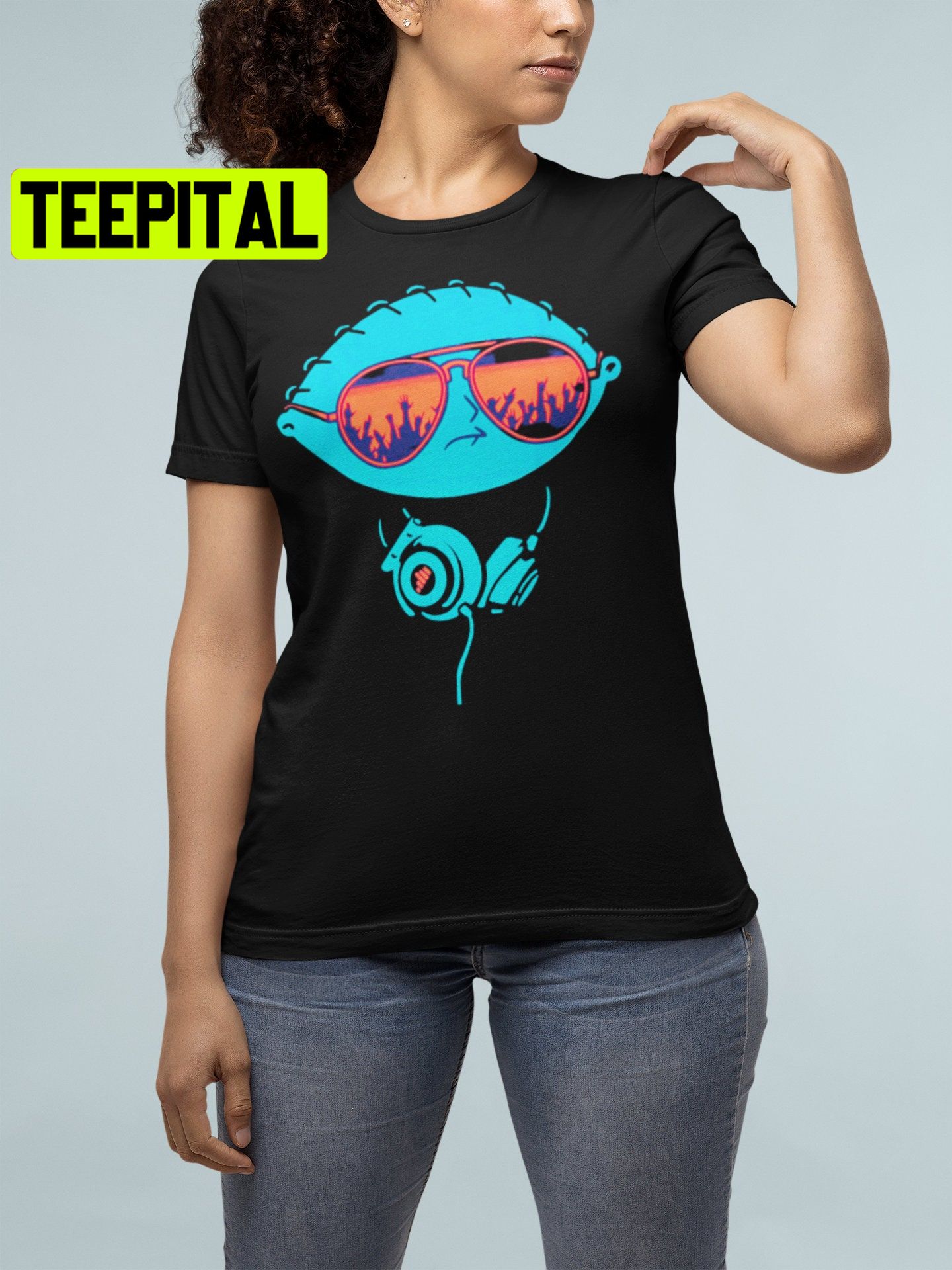Dj Stewie Family Guy Cartoon Trending Unisex Shirt Dj Stewie Family Guy Cartoon Trending Unisex Shirt