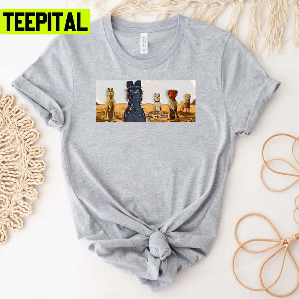 Dogs On The Isle Isle Of Dogs Unisex T-Shirt Dogs On The Isle Isle Of Dogs Unisex T-Shirt