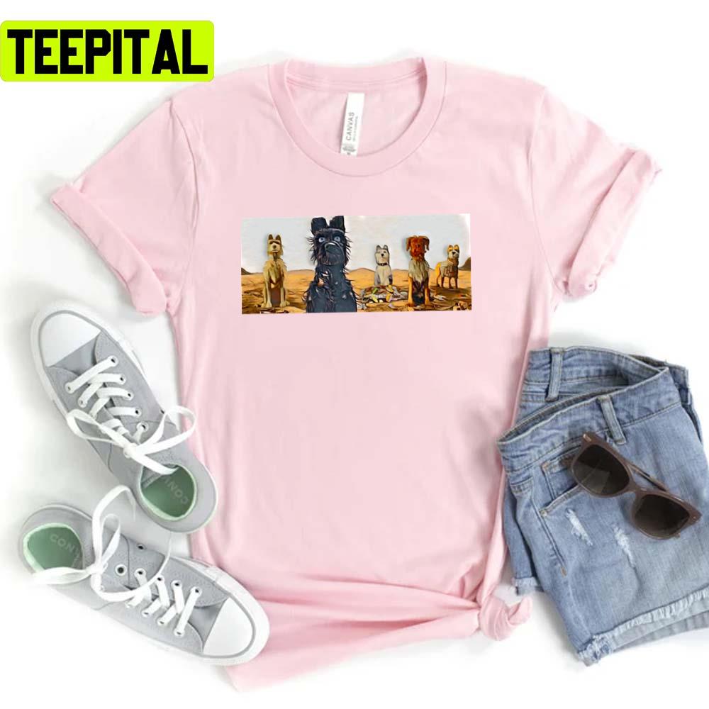Dogs On The Isle Isle Of Dogs Unisex T-Shirt Dogs On The Isle Isle Of Dogs Unisex T-Shirt