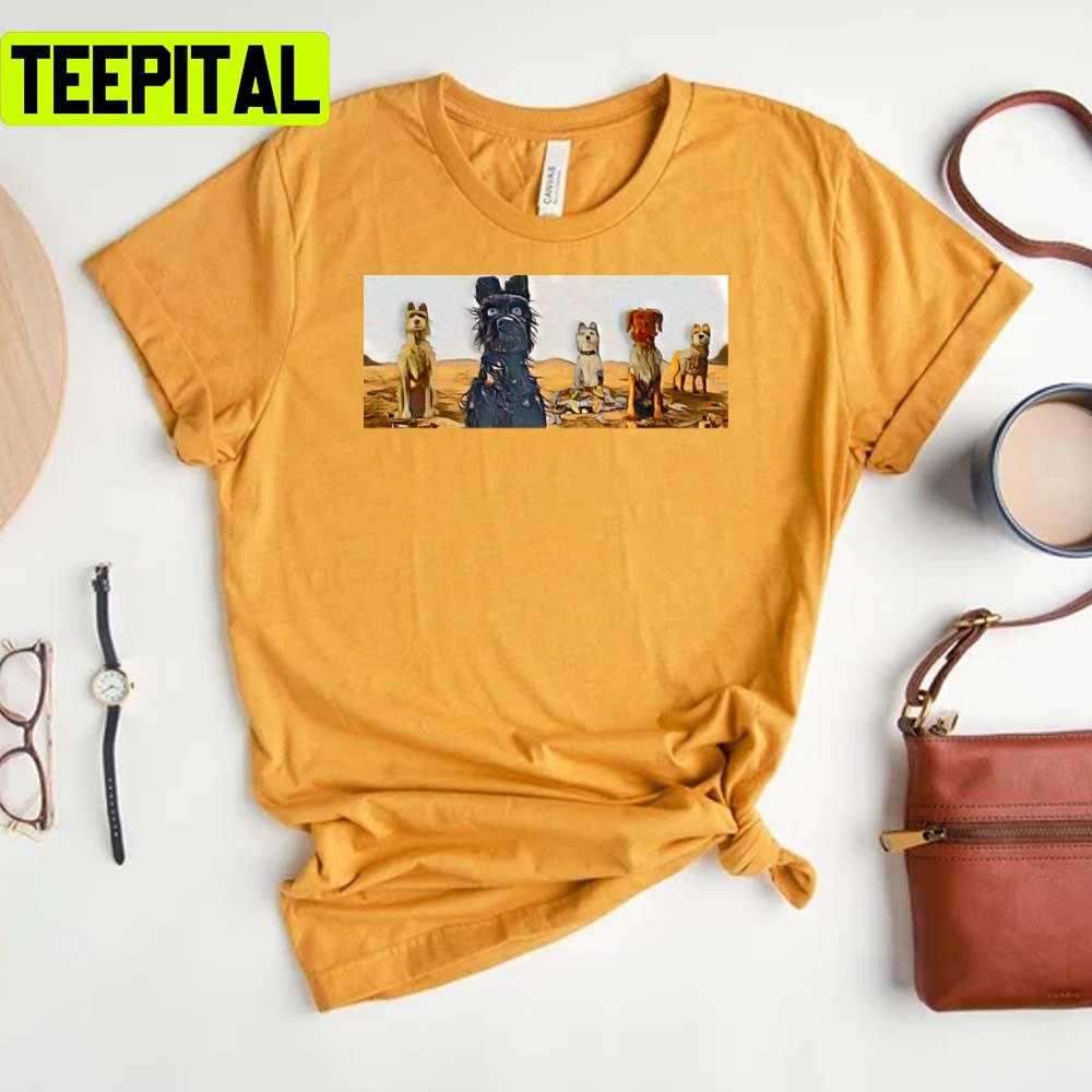 Dogs On The Isle Isle Of Dogs Unisex T-Shirt Dogs On The Isle Isle Of Dogs Unisex T-Shirt