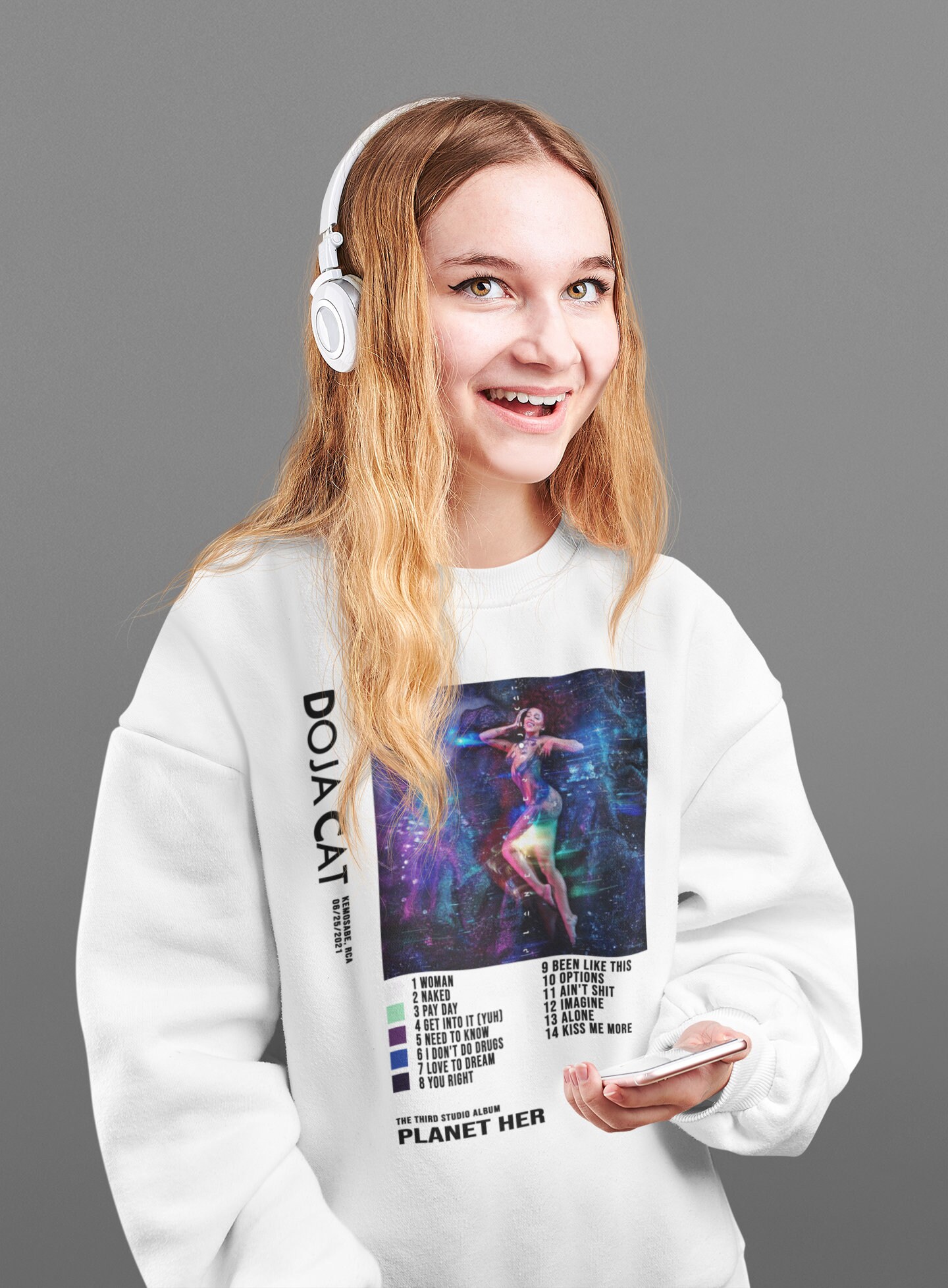 Dojacat Planet Her Aesthetic Art Unisex T-Shirt Dojacat Planet Her Aesthetic Art Unisex T-Shirt