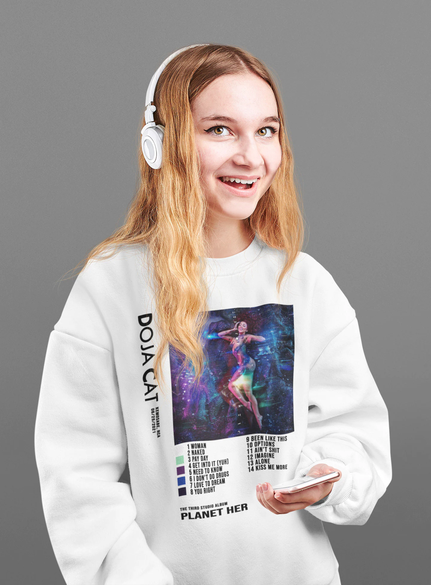 Dojacat Planet Her Aesthetic Art Unisex T-Shirt Dojacat Planet Her Aesthetic Art Unisex T-Shirt