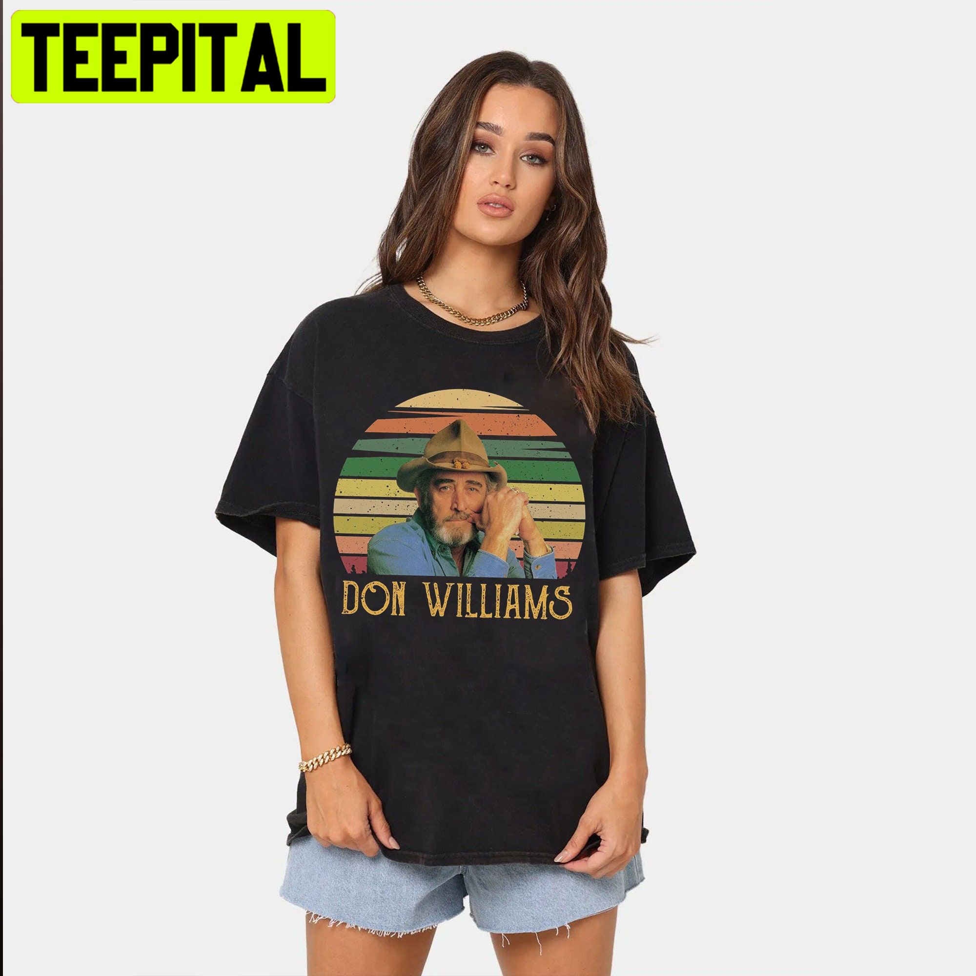 Don Williams Retro Vintage Unisex Shirt Don Williams Retro Vintage Unisex Shirt