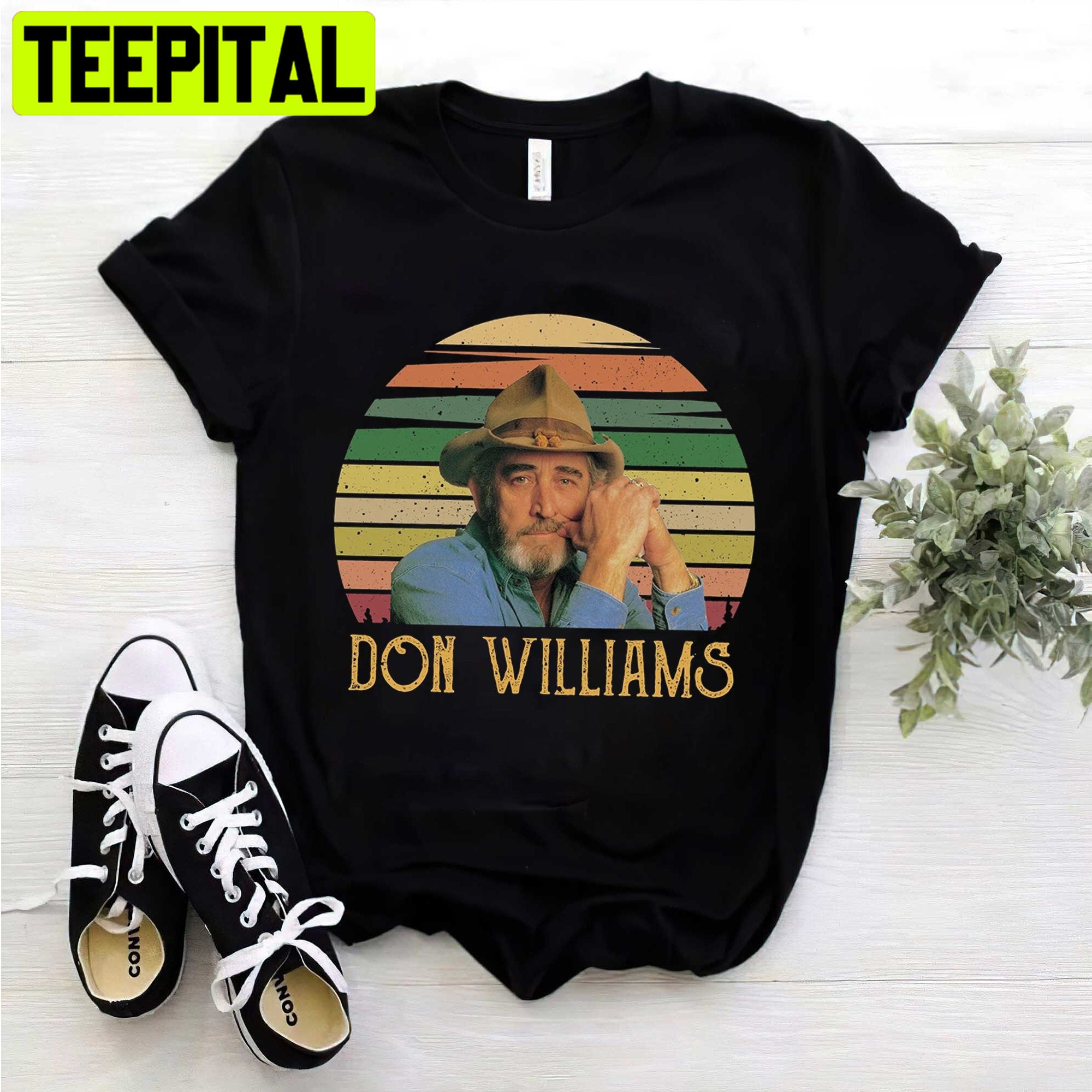 Don Williams Retro Vintage Unisex Shirt Don Williams Retro Vintage Unisex Shirt
