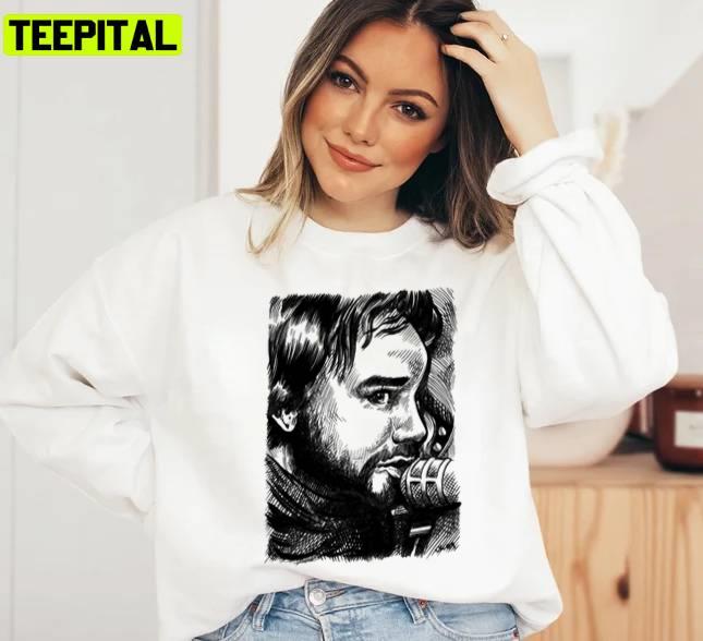 Doobie Brothers Black And White Portrait Unisex Sweatshirt Doobie Brothers Black And White Portrait Unisex Sweatshirt