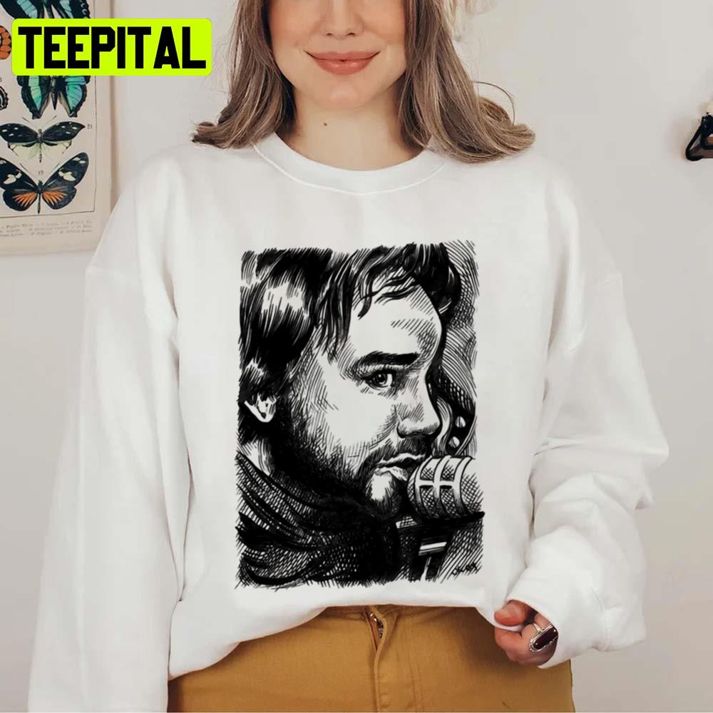 Doobie Brothers Black And White Portrait Unisex Sweatshirt Doobie Brothers Black And White Portrait Unisex Sweatshirt