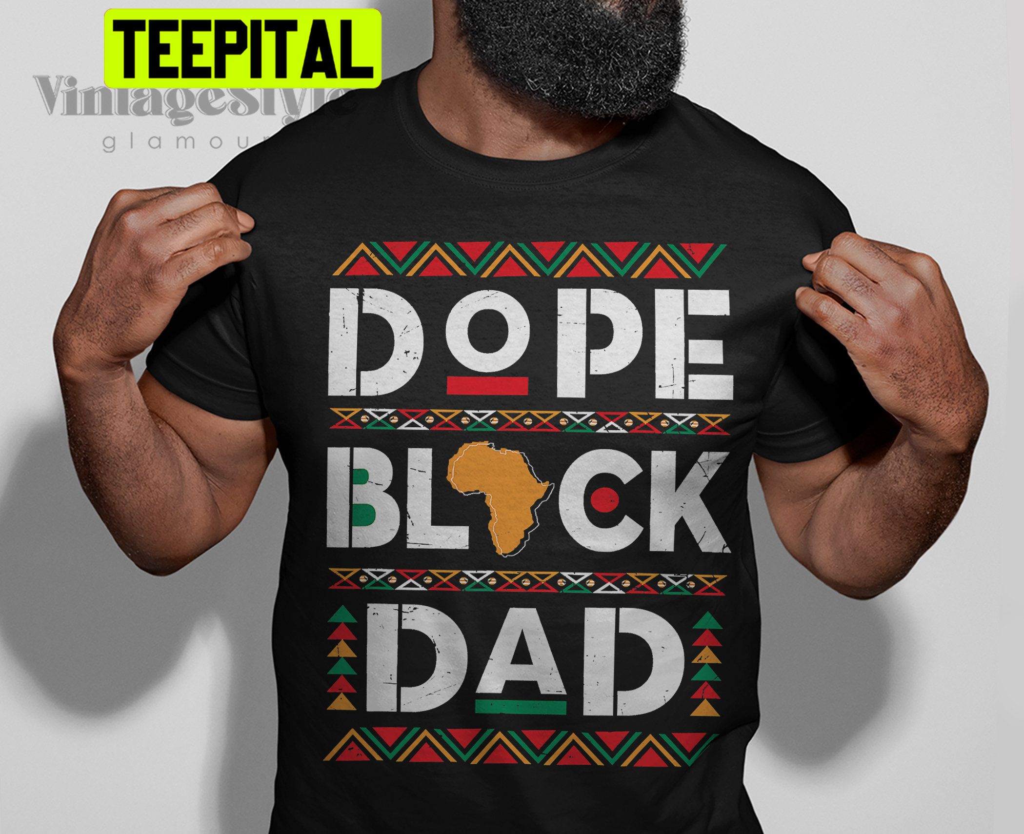 Dope Black Dad Unisex T-Shirt Dope Black Dad Unisex T-Shirt