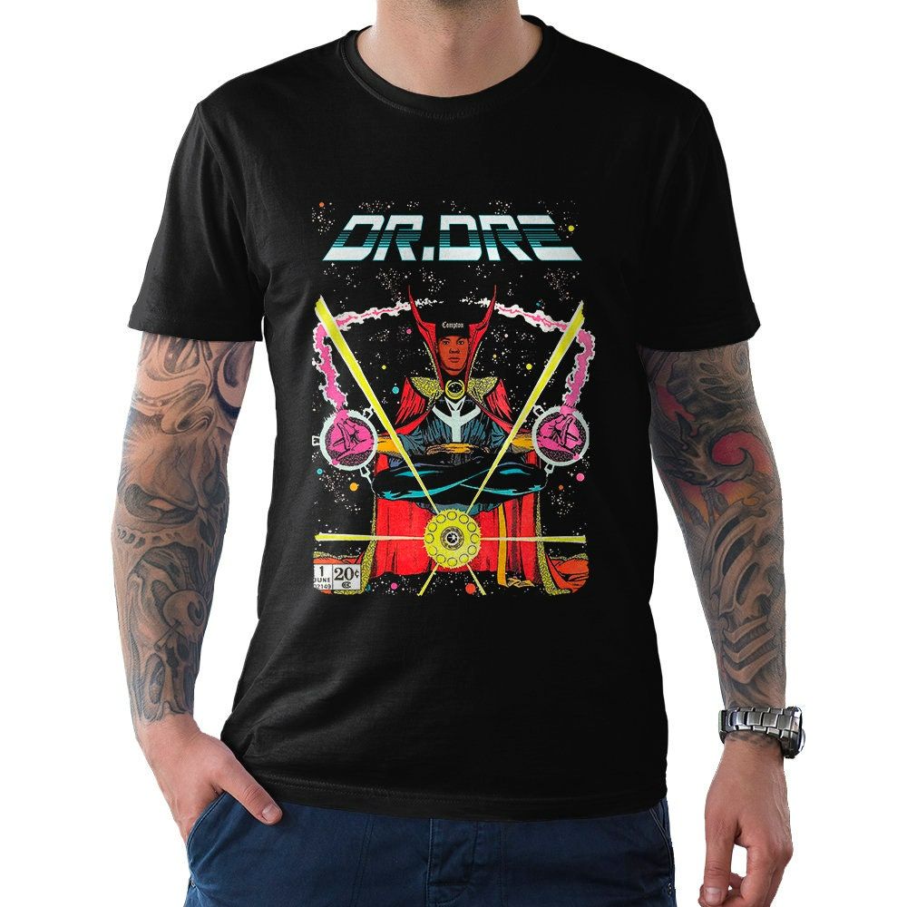 Dr Dre As Doctor Strange Comics T-Shirt Dr Dre As Doctor Strange Comics T-Shirt