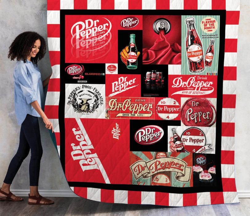 Dr Pepper Quilt Blanket Dr Pepper Quilt Blanket