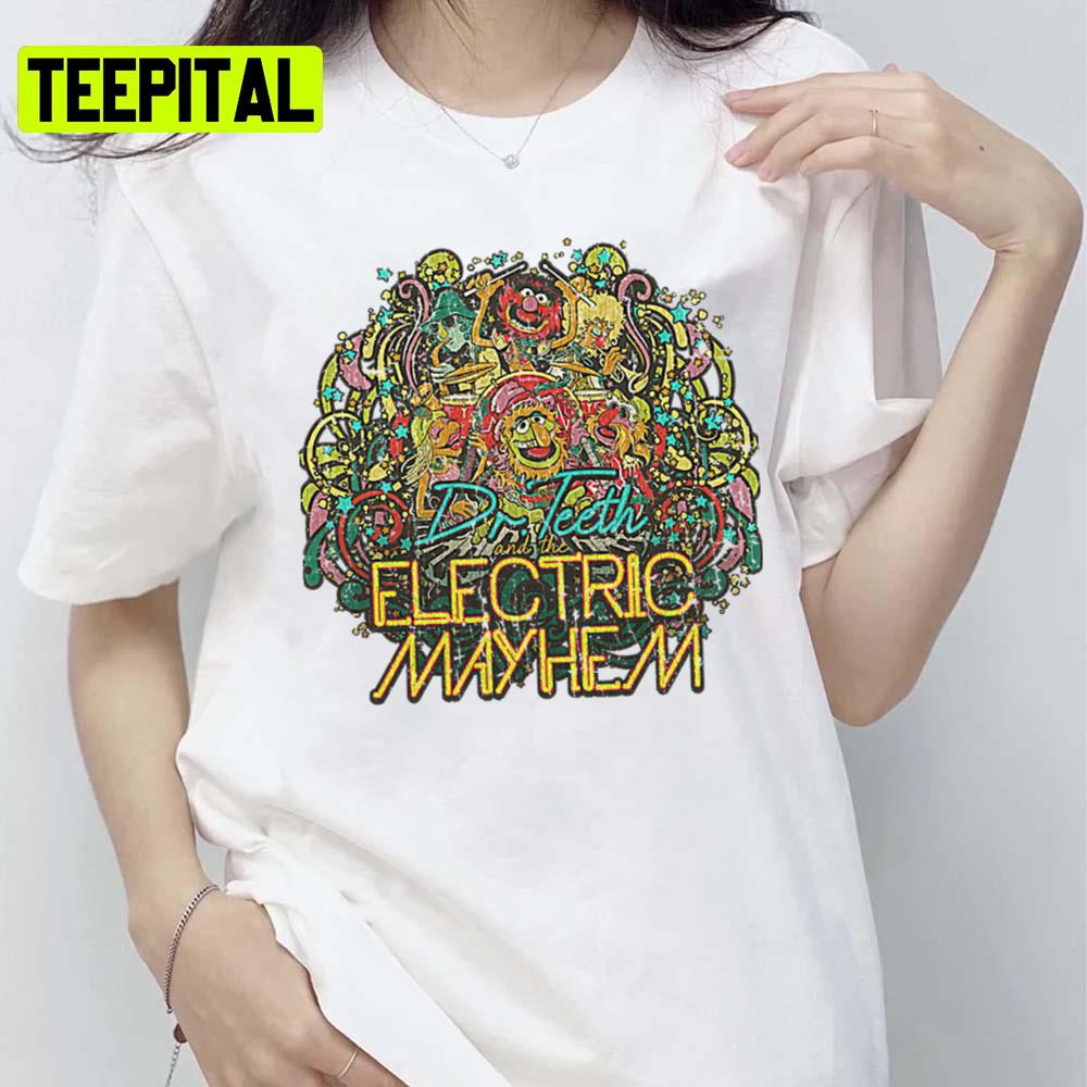 Dr Teeth And The Electric Mayhem 1975 Unisex T-Shirt Dr Teeth And The Electric Mayhem 1975 Unisex T-Shirt