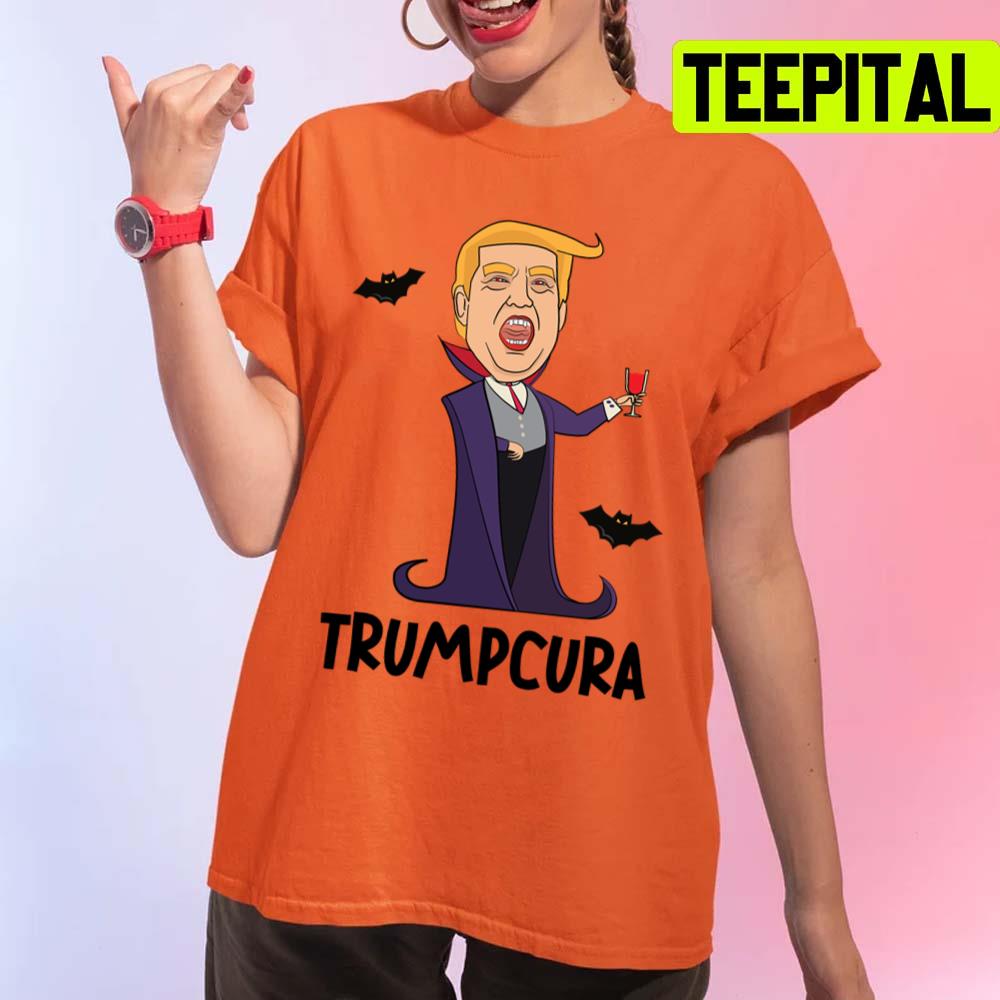Dracula Trumpcura Funny Trump Chibi Halloween Spooky Night Unisex T-Shirt Dracula Trumpcura Funny Trump Chibi Halloween Spooky Night Unisex T-Shirt