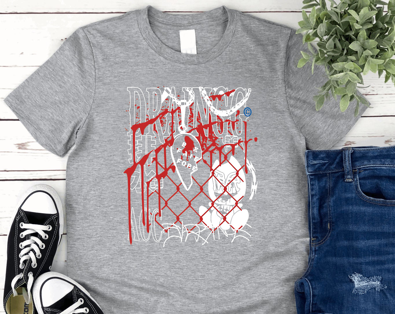 Drain Gang Merch Essential Heavy Cotton For Unisex T-Shirt Drain Gang Merch Essential Heavy Cotton For Unisex T-Shirt
