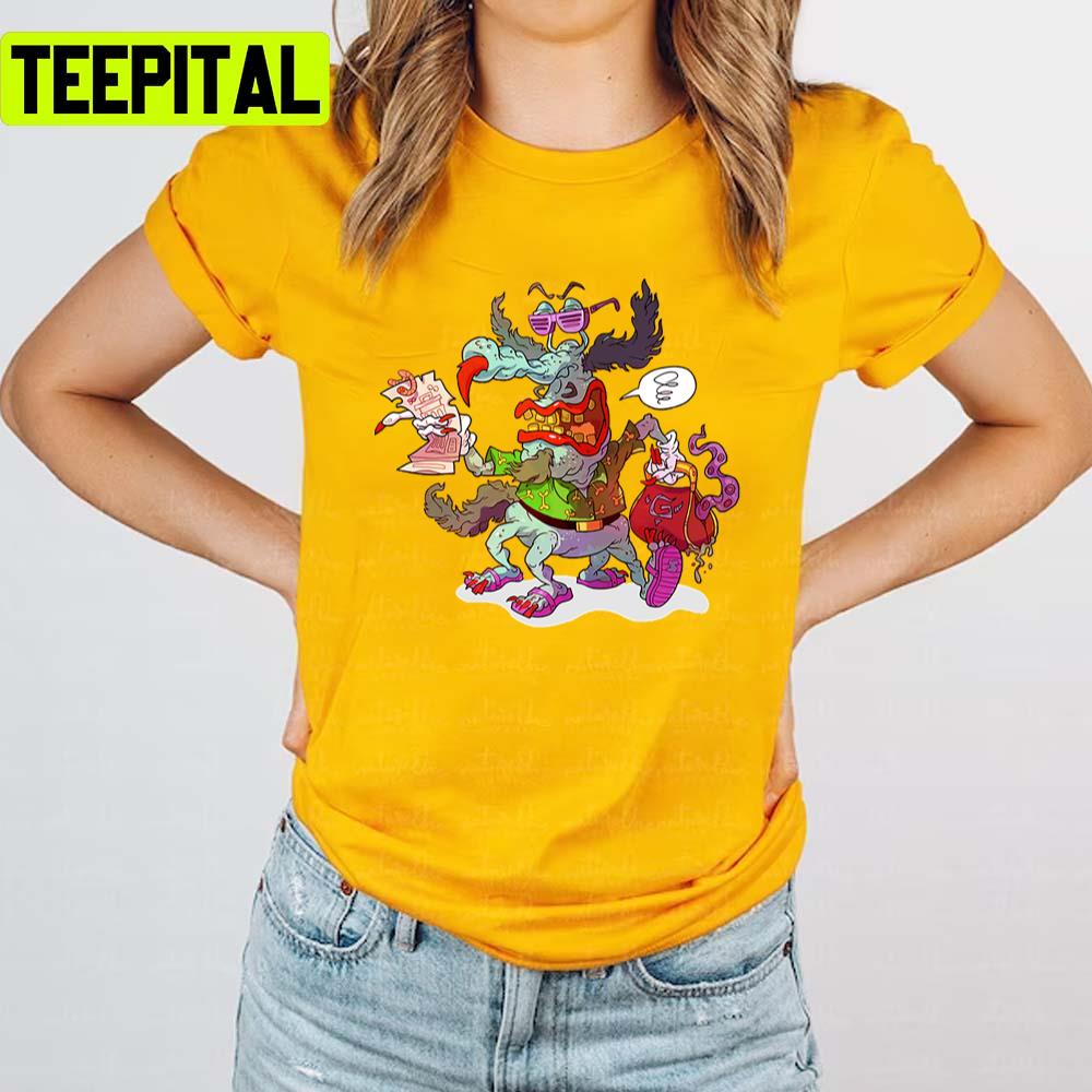 Drawing Art Ahh Real Monsters Unisex T-Shirt Drawing Art Ahh Real Monsters Unisex T-Shirt