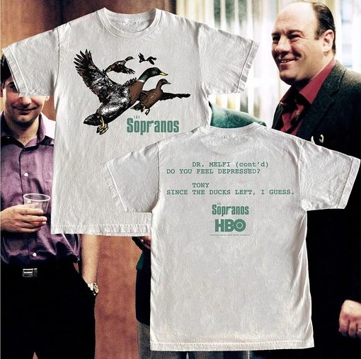 Ducks The Sopranos Dr Melfi Do You Feel Depressed New Art T-Shirt