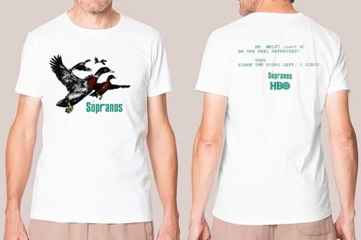 Ducks The Sopranos Dr Melfi Do You Feel Depressed New Art T-Shirt