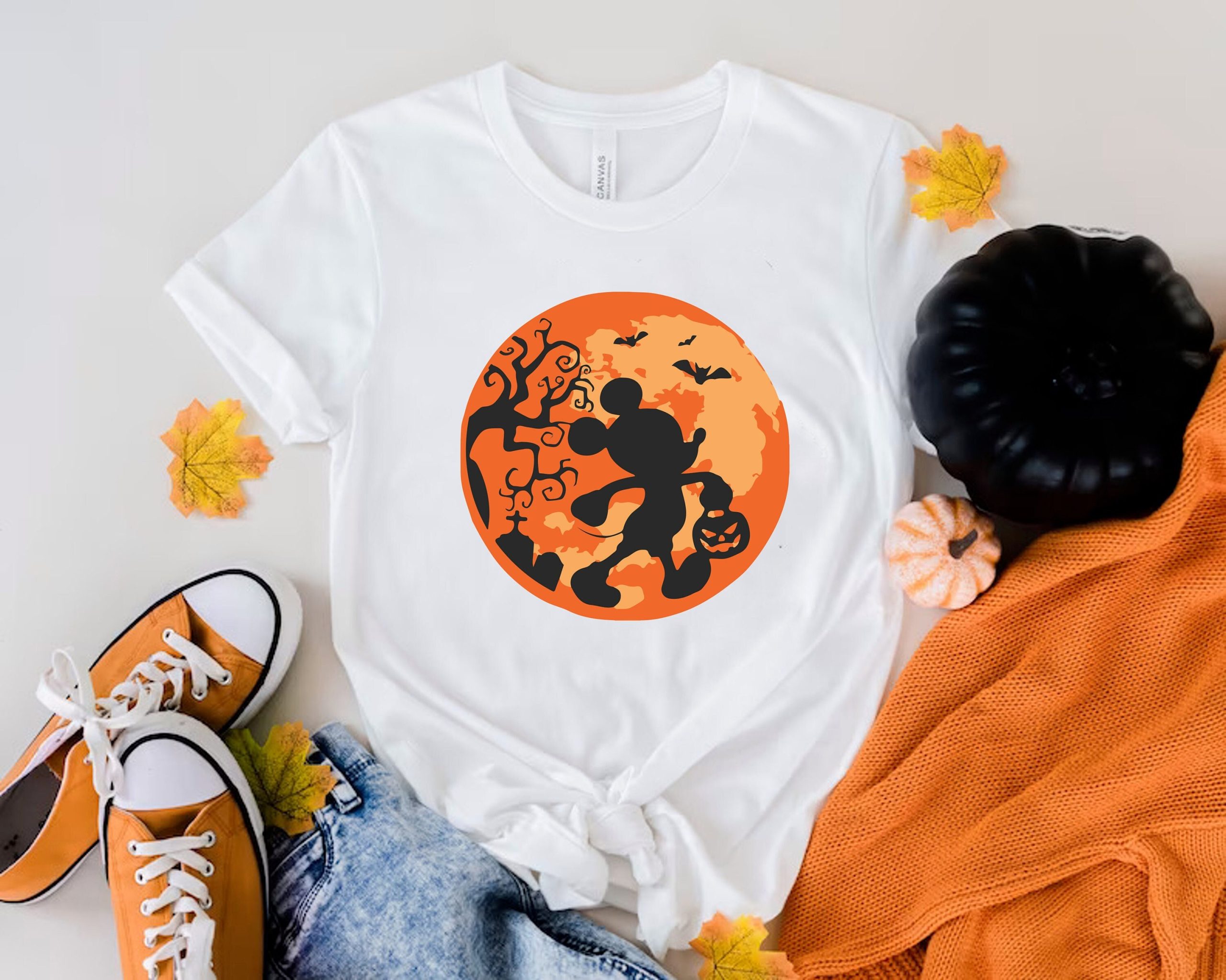 Ear Disney Halloween Mickey Unisex T-Shirt Ear Disney Halloween Mickey Unisex T-Shirt