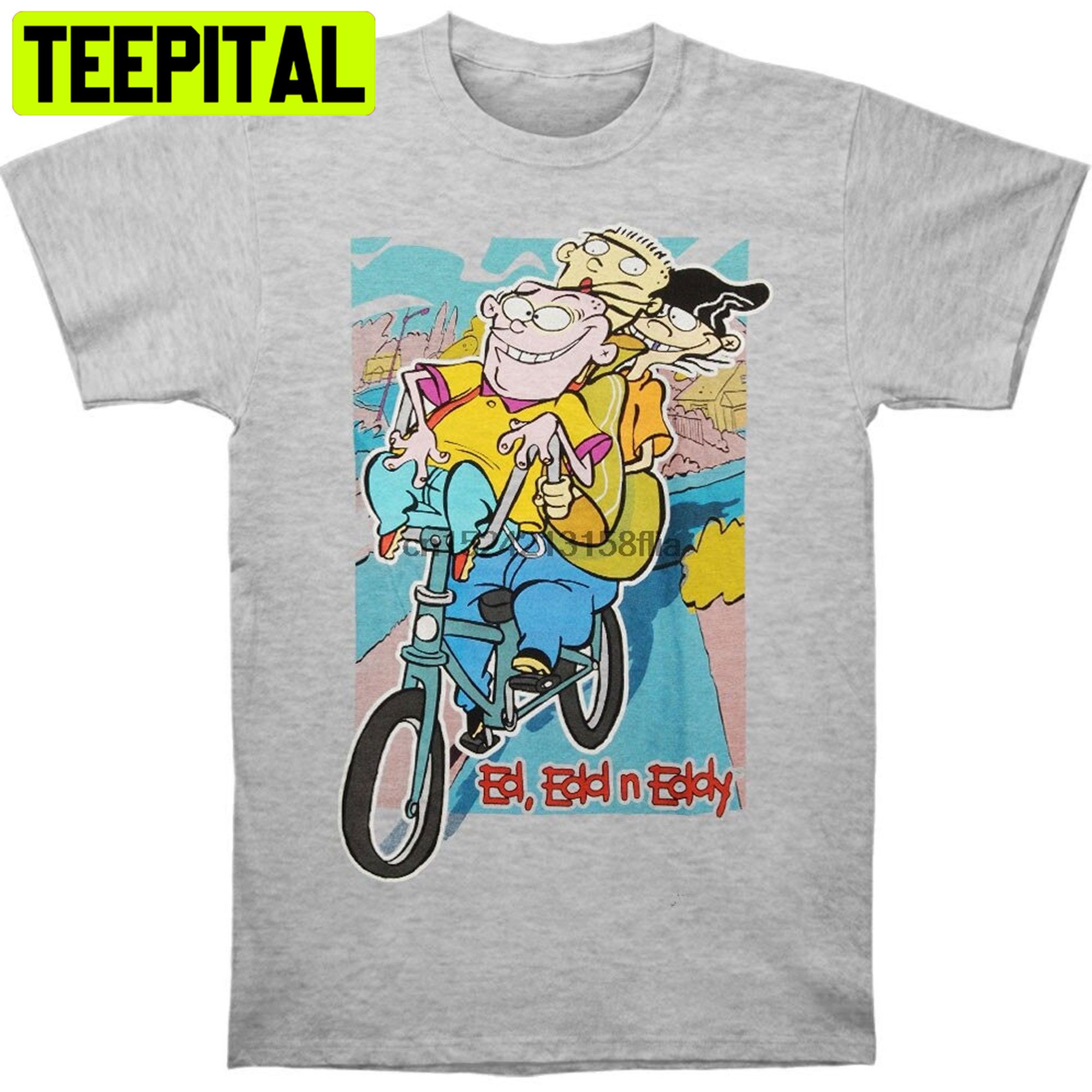 Ed Edd N Eddy Eds Di Sepeda Trending Unisex Shirt Ed Edd N Eddy Eds Di Sepeda Trending Unisex Shirt
