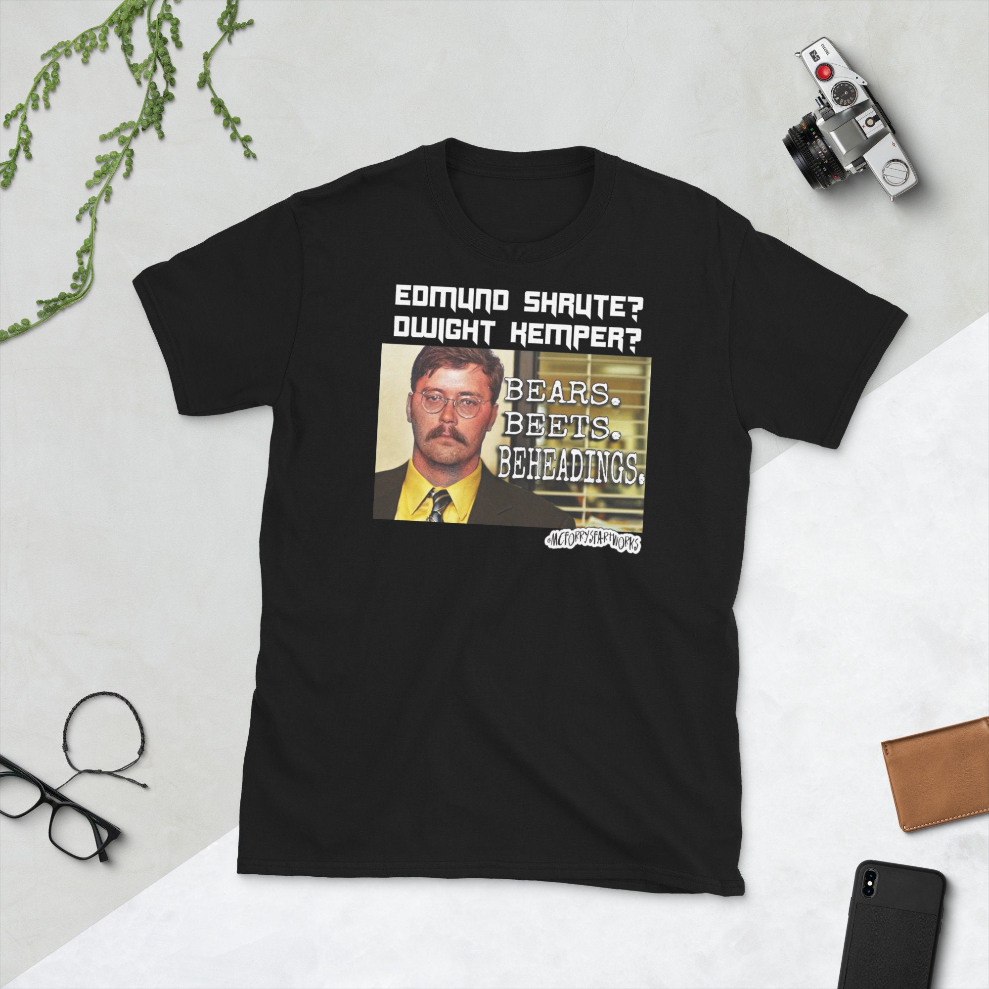 Edmund Shrute Illustration Unisex T-Shirt Edmund Shrute Illustration Unisex T-Shirt