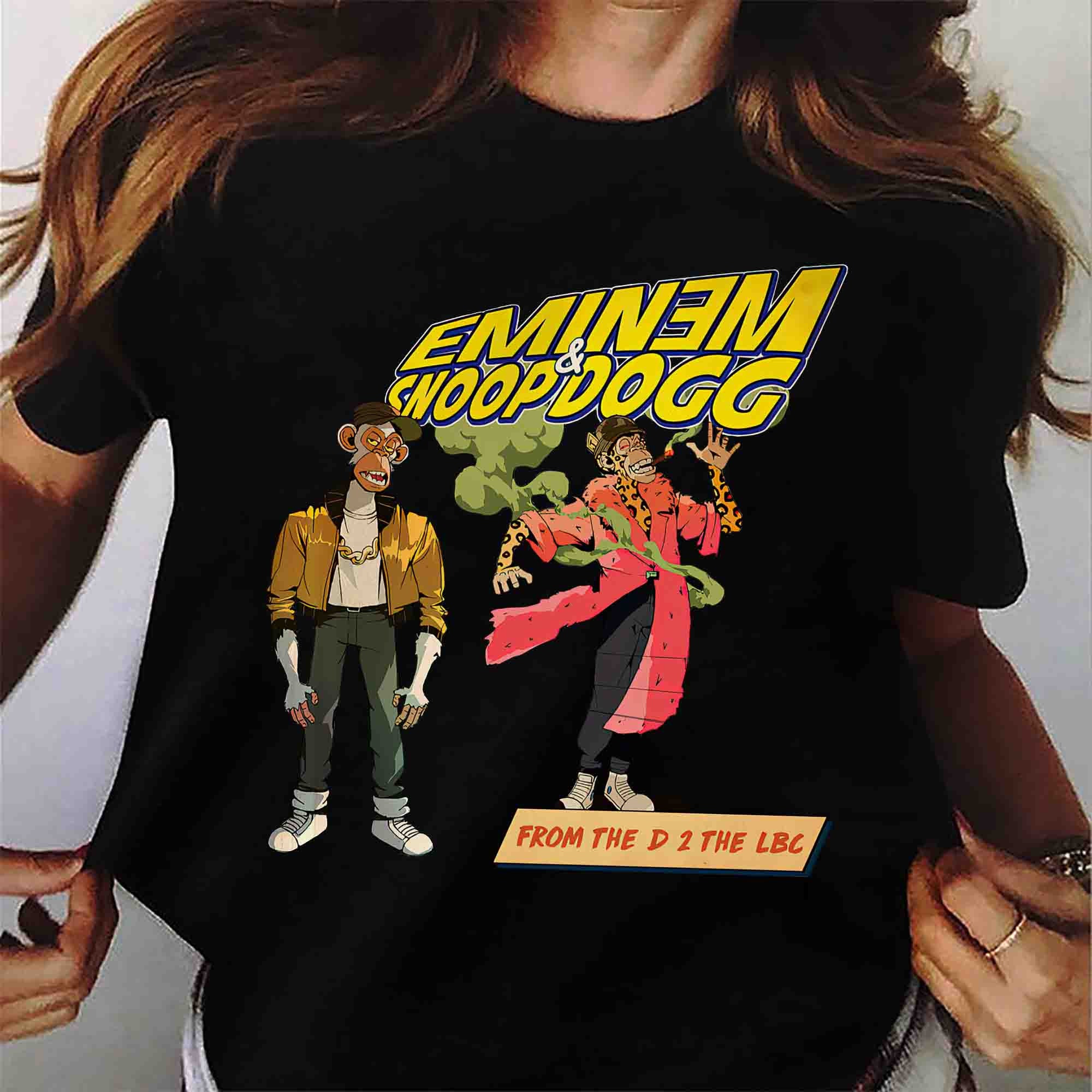 Eminem And Snoop Dogg From The D2 The Lbc New Song Unisex T-Shirt Eminem And Snoop Dogg From The D2 The Lbc New Song Unisex T-Shirt