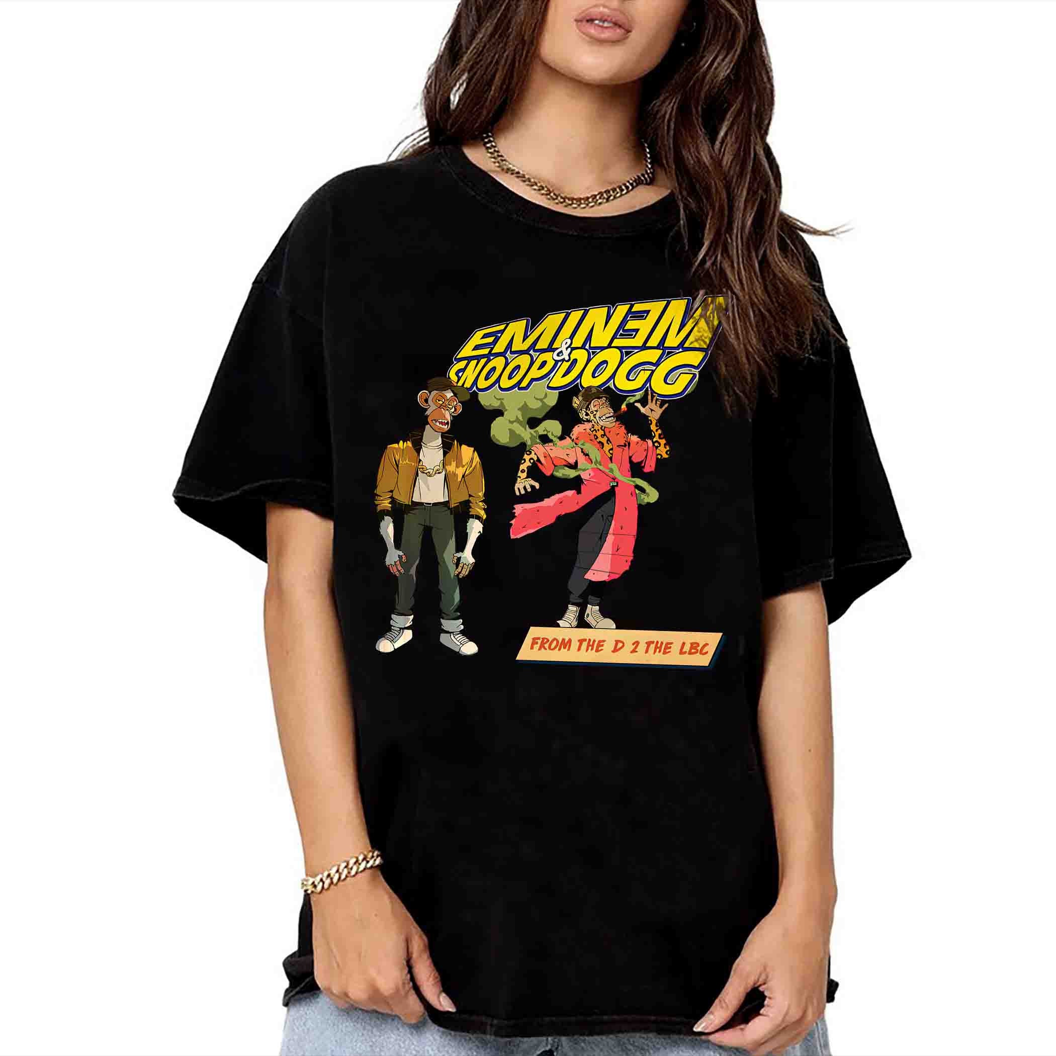 Eminem And Snoop Dogg From The D2 The Lbc New Song Unisex T-Shirt Eminem And Snoop Dogg From The D2 The Lbc New Song Unisex T-Shirt