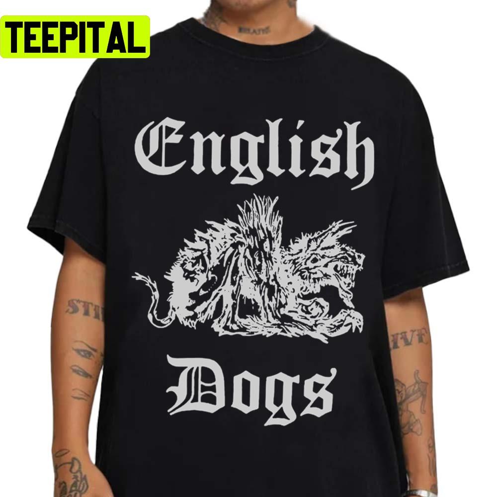 English Dogs The Varukers Unisex T-Shirt English Dogs The Varukers Unisex T-Shirt