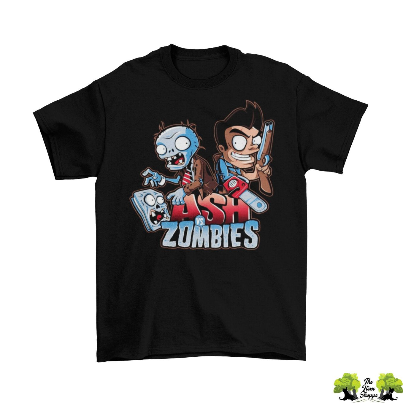 Evil Dead Plants vs Zombies T-Shirt Evil Dead Plants vs Zombies T-Shirt