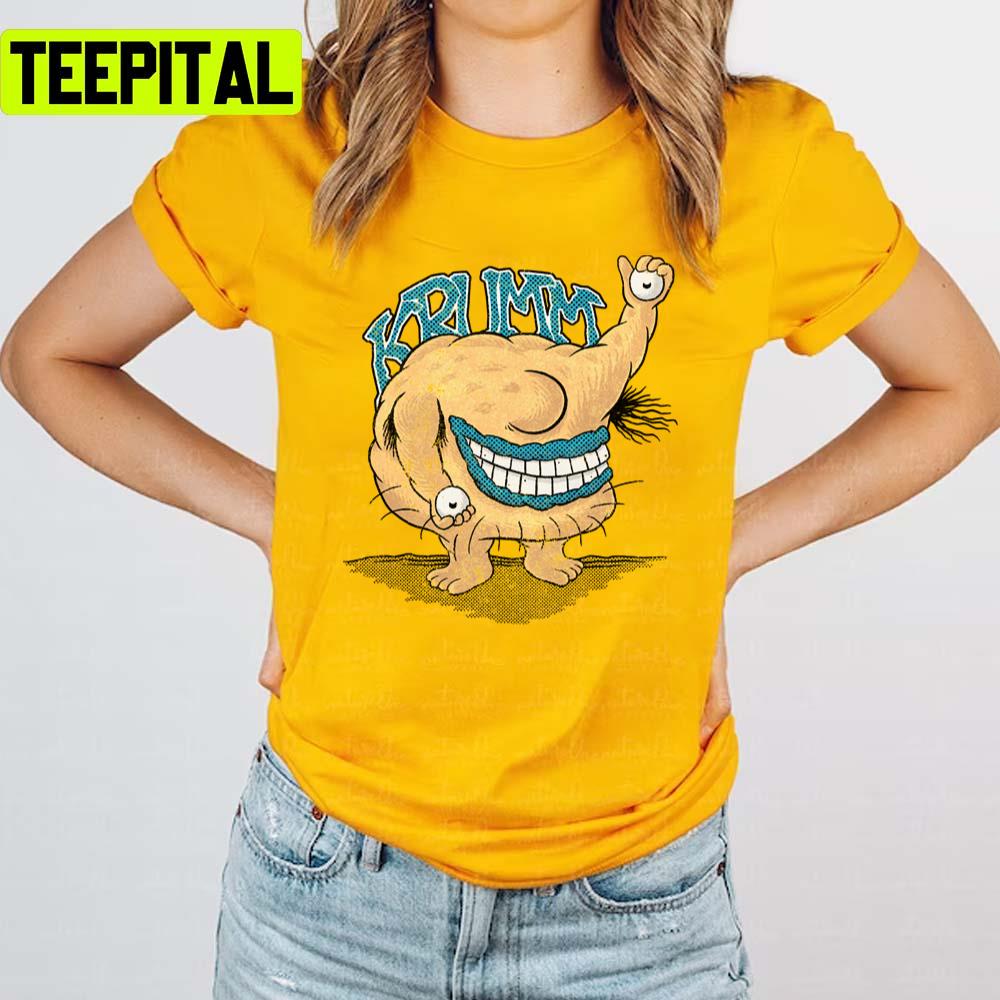 Eyes On Hands Krumm Aa Ahh Real Monsters Unisex T-Shirt Eyes On Hands Krumm Aa Ahh Real Monsters Unisex T-Shirt