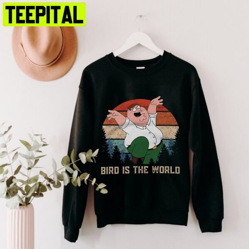 Family Bird Is The Word Retro Vintage Unisex Shirt