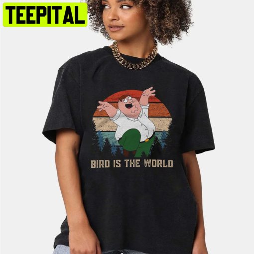 Family Bird Is The Word Retro Vintage Unisex Shirt