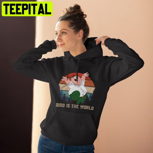 Family Bird Is The Word Retro Vintage Unisex Shirt