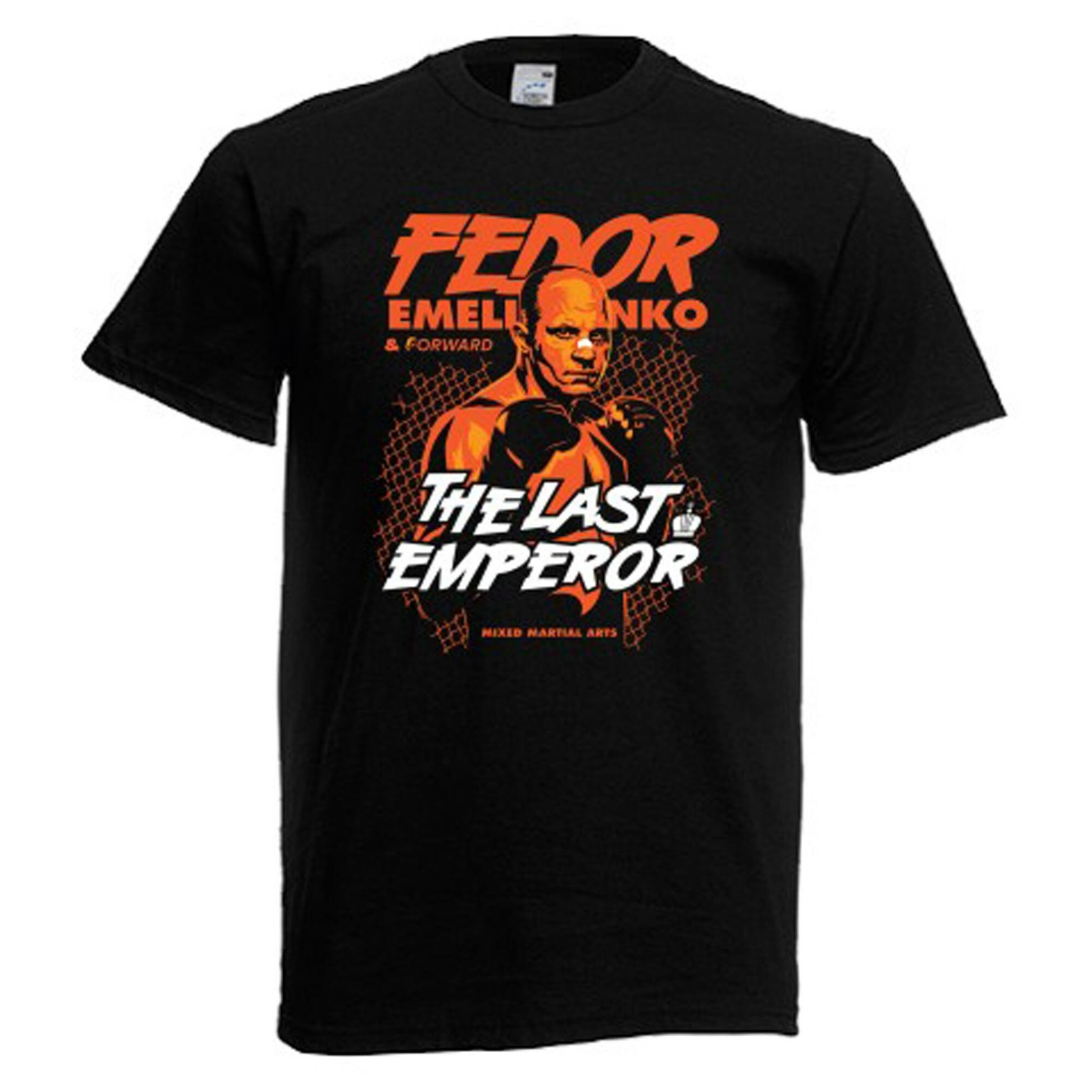 Fedor Emelianenko MMA Fighter Legend Mens Black T-Shirt Fedor Emelianenko MMA Fighter Legend Mens Black T-Shirt