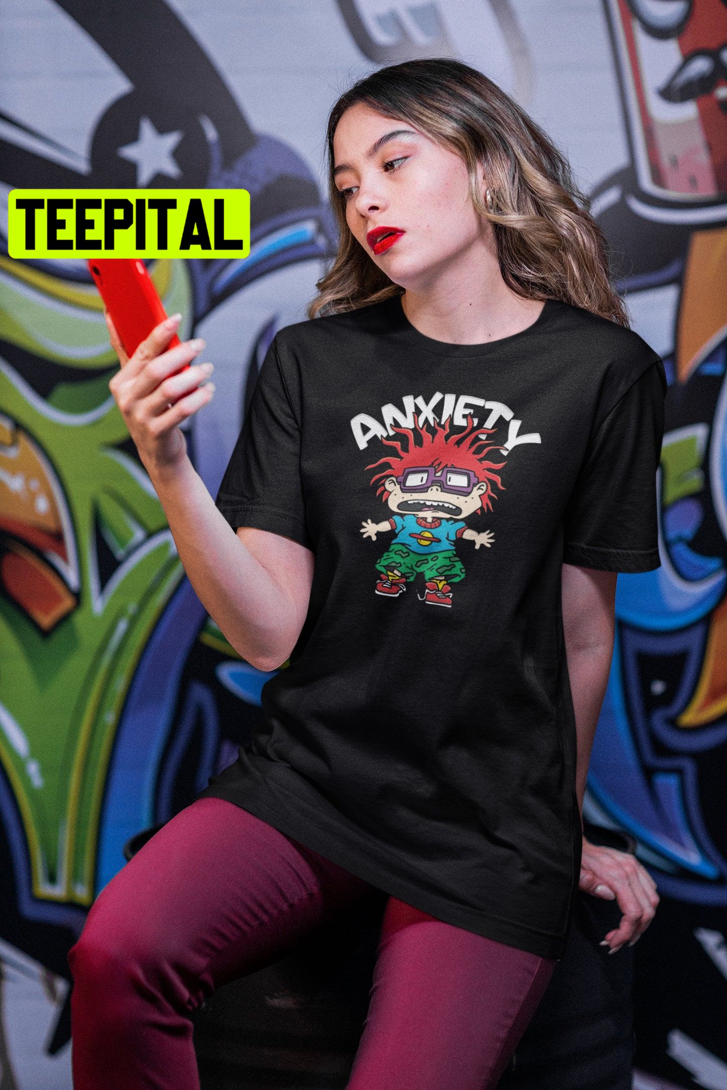 Finster Anxiety Cartoons Rugrats Trending Unisex Shirt Finster Anxiety Cartoons Rugrats Trending Unisex Shirt