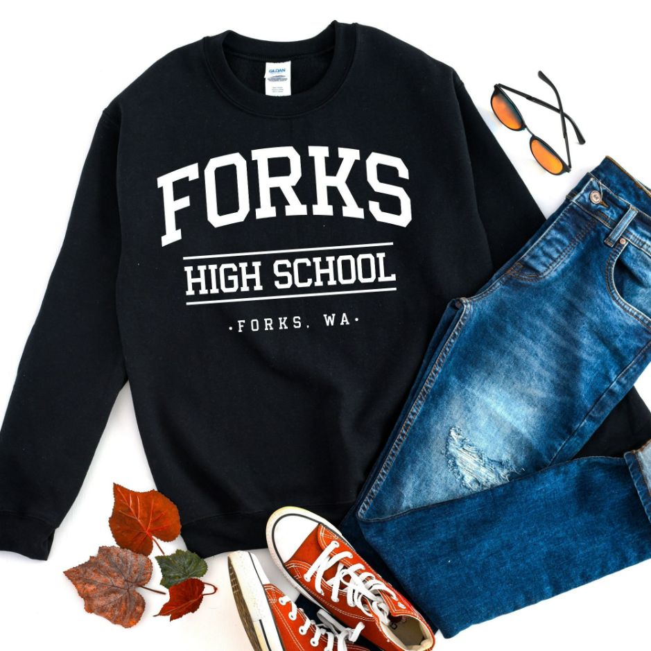 Forks High School Sweatshirt Forks High School Sweatshirt