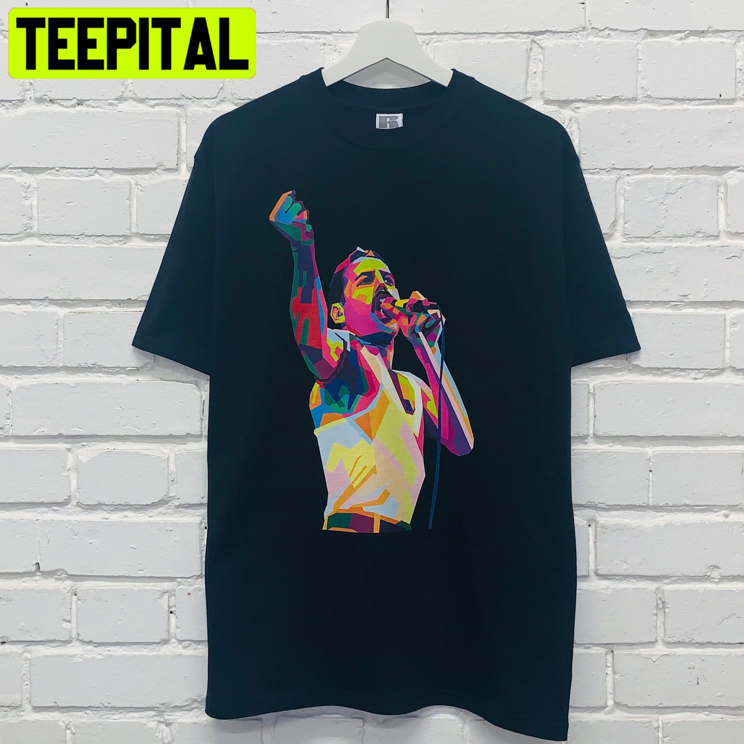 Freddy Mercury Pop Art Unisex T-Shirt Freddy Mercury Pop Art Unisex T-Shirt
