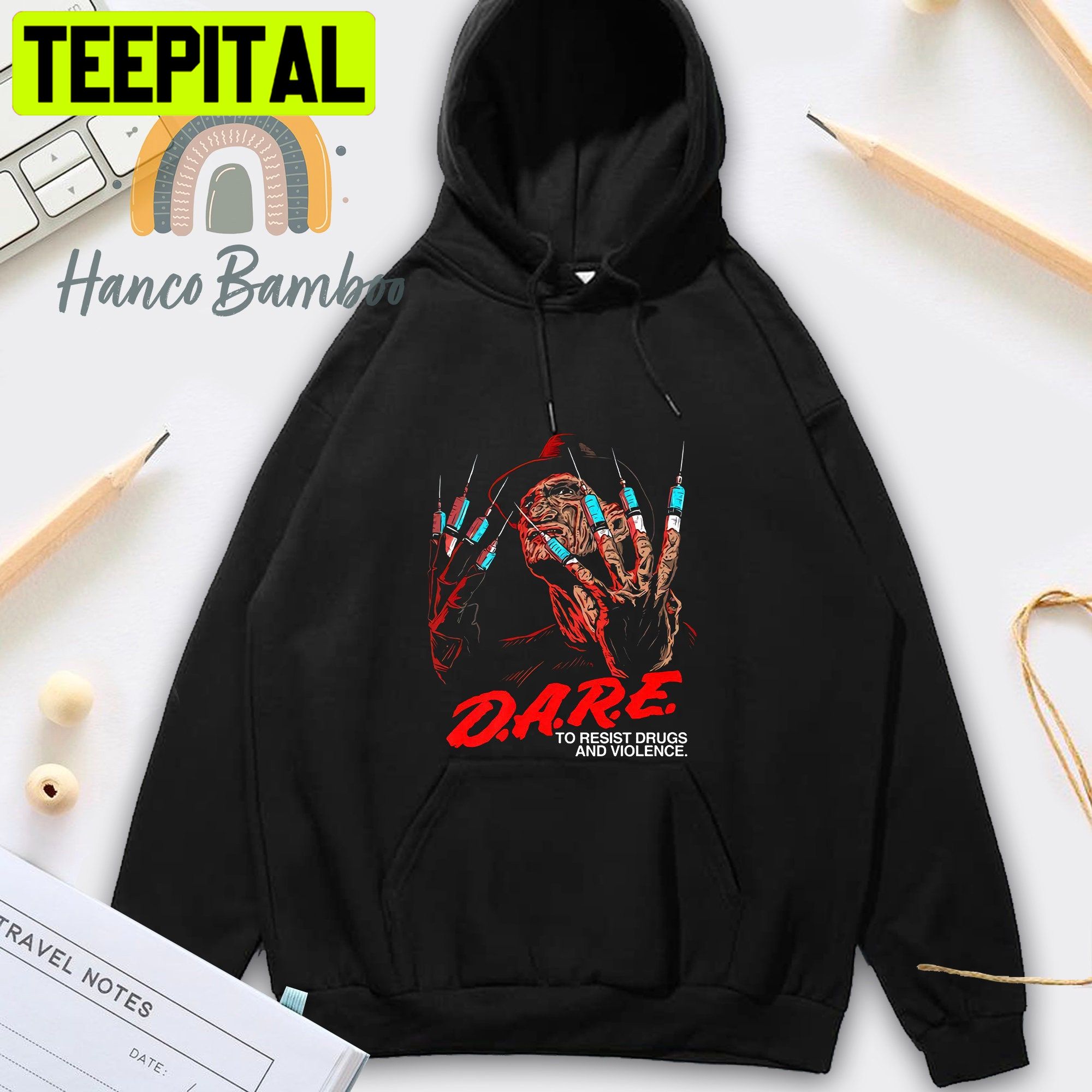 Freddy-Krueger Dare Logo Trending Unisex Shirt Freddy-Krueger Dare Logo Trending Unisex Shirt
