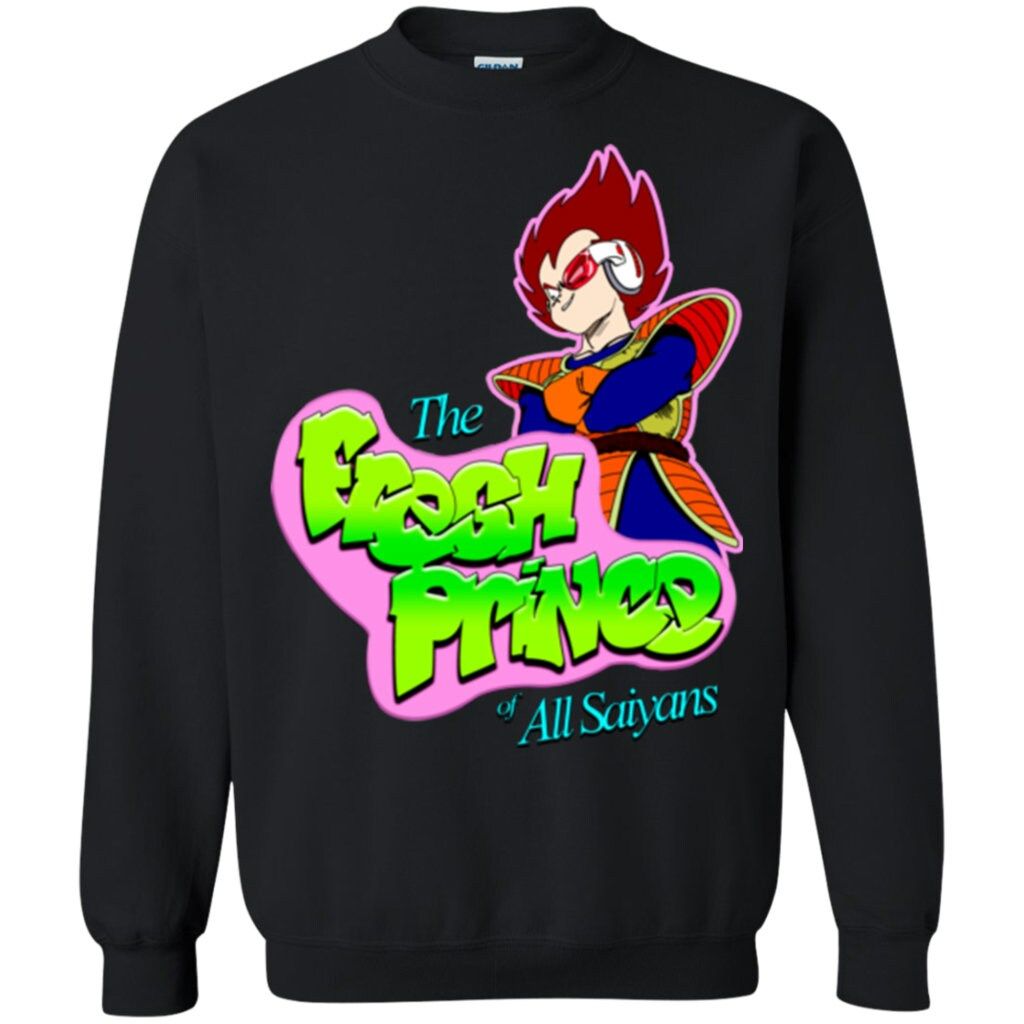 Fresh Saiyan Prince Sweatshirt Fresh Saiyan Prince Sweatshirt