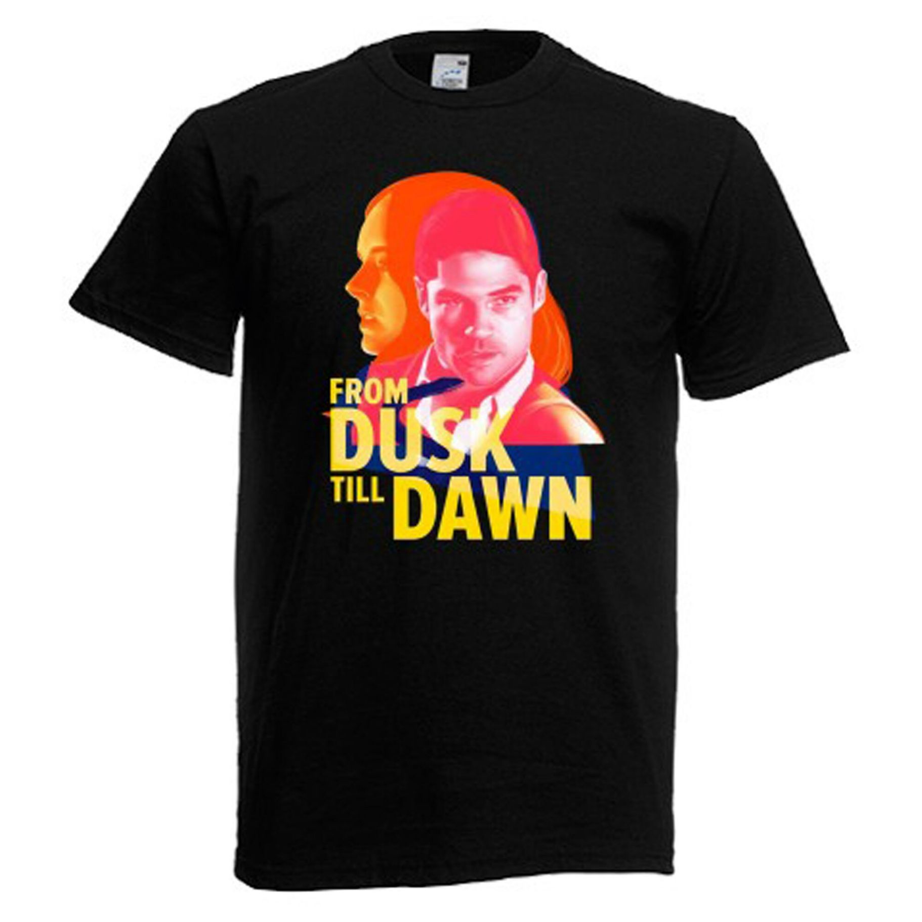 From Dusk Till Dawn Action Movie Mens Black Navy T-Shirt From Dusk Till Dawn Action Movie Mens Black Navy T-Shirt