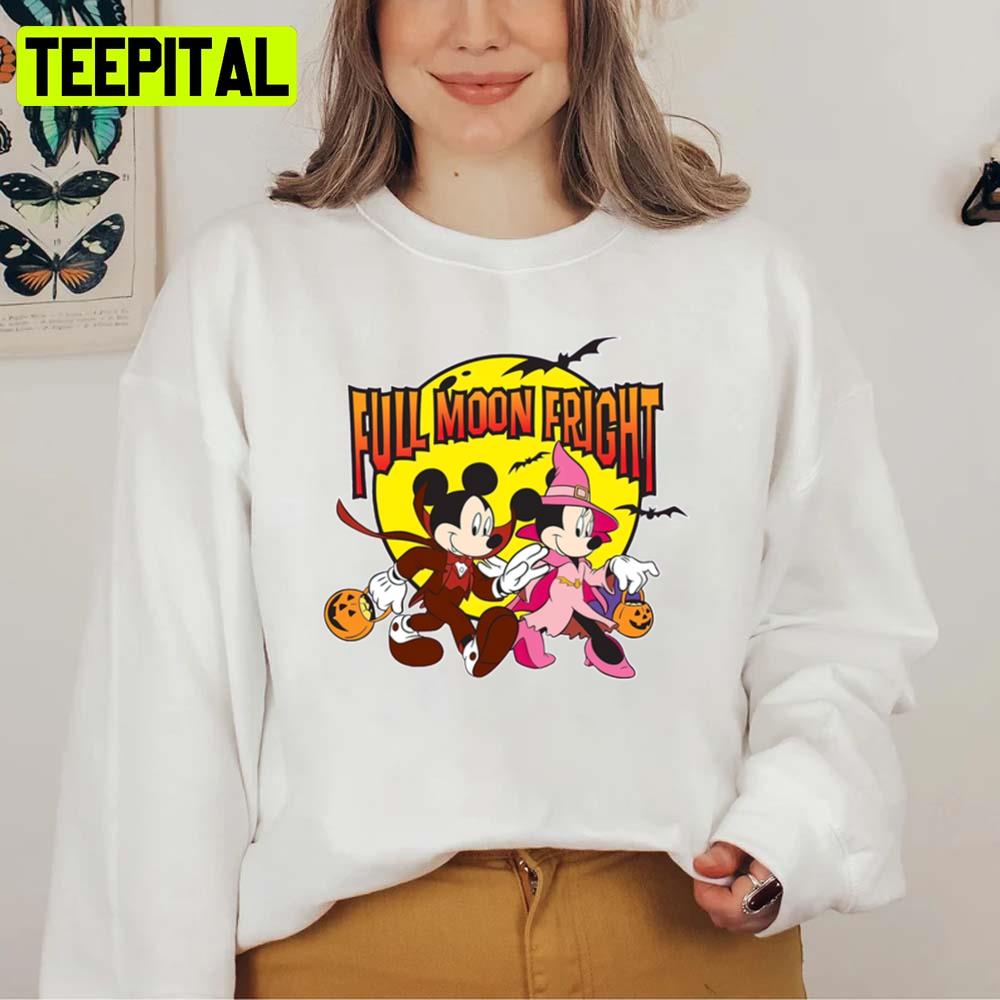 Full Moon Fright Halloween Unisex Sweatshirt Full Moon Fright Halloween Unisex Sweatshirt