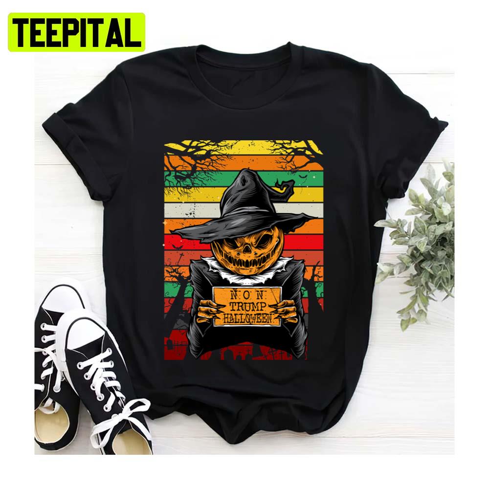 Funny Anti Trump Monster Halloween Spooky Night Unisex Sweatshirt Funny Anti Trump Monster Halloween Spooky Night Unisex Sweatshirt