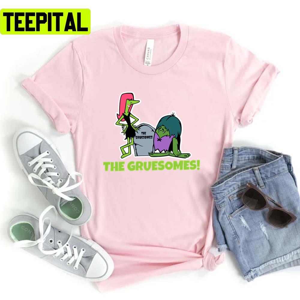 Funny Cartoon 90s The Gruesomes Unisex T-Shirt Funny Cartoon 90s The Gruesomes Unisex T-Shirt