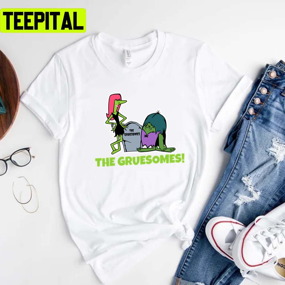 Funny Cartoon 90s The Gruesomes Unisex T-Shirt Funny Cartoon 90s The Gruesomes Unisex T-Shirt