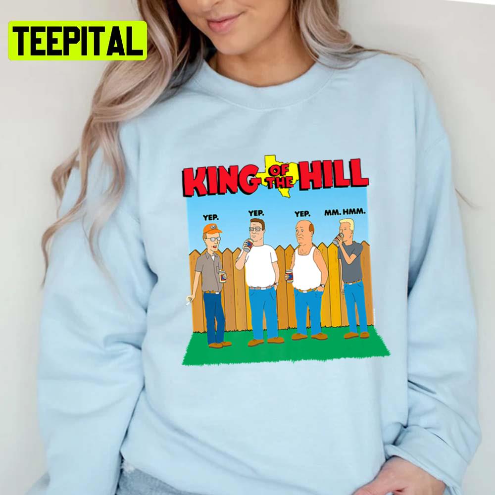 Funny Characters King Of The Hill Unisex T-Shirt Funny Characters King Of The Hill Unisex T-Shirt