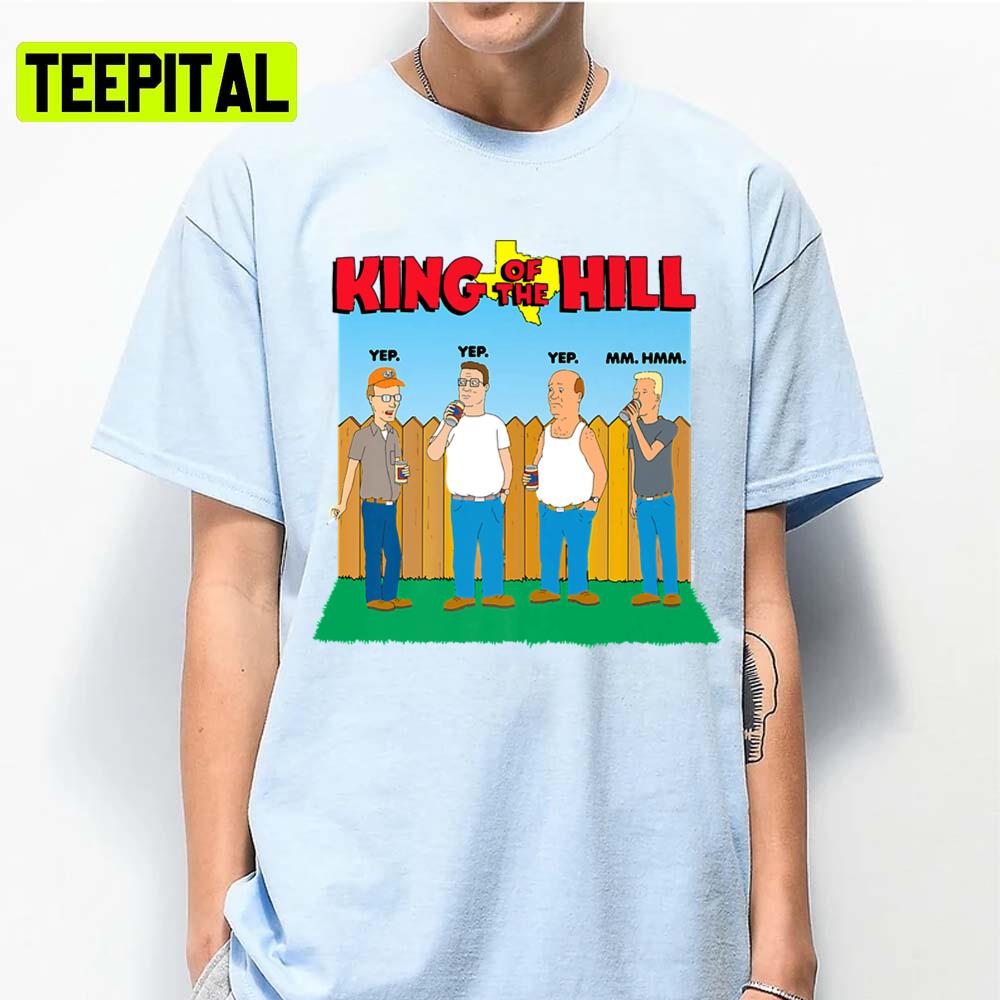 Funny Characters King Of The Hill Unisex T-Shirt Funny Characters King Of The Hill Unisex T-Shirt