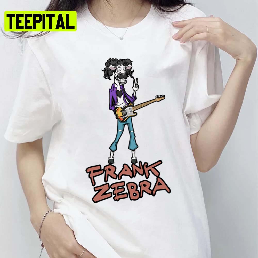 Funny Chibi Art Frank Zebra Unisex T-Shirt Funny Chibi Art Frank Zebra Unisex T-Shirt