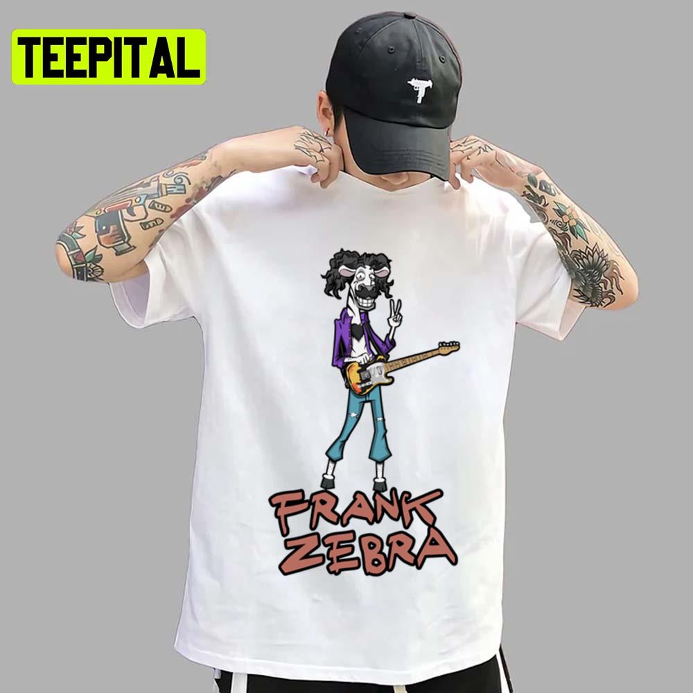 Funny Chibi Art Frank Zebra Unisex T-Shirt Funny Chibi Art Frank Zebra Unisex T-Shirt