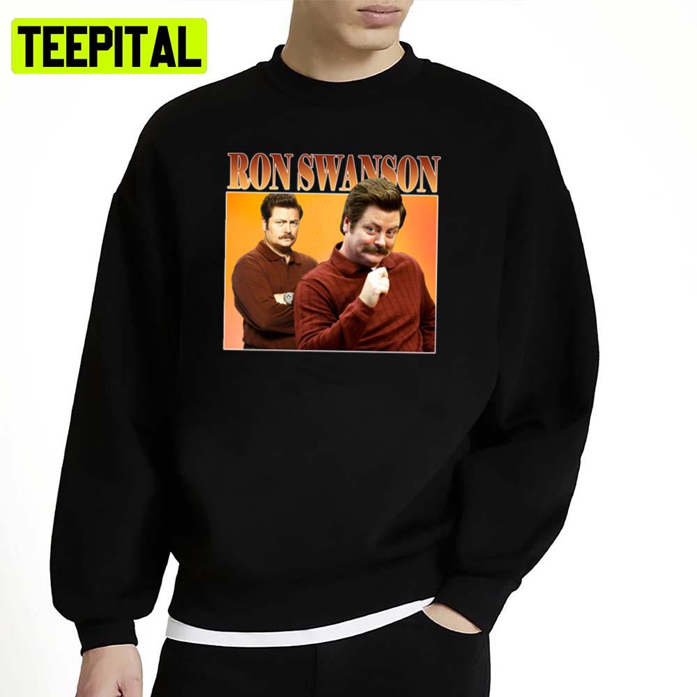 Funny Comedian Ron Swanson Unisex Sweatshirt Funny Comedian Ron Swanson Unisex Sweatshirt