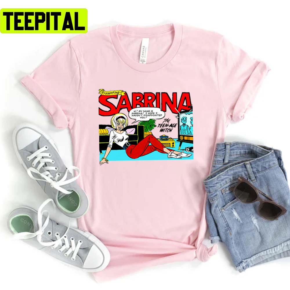 Funny Comic Sabrina The Archies Design Unisex T-Shirt Funny Comic Sabrina The Archies Design Unisex T-Shirt